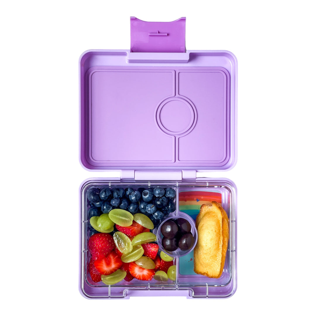 Snack Size Small Bento Lunch Box Misty Aqua (Rainbow)