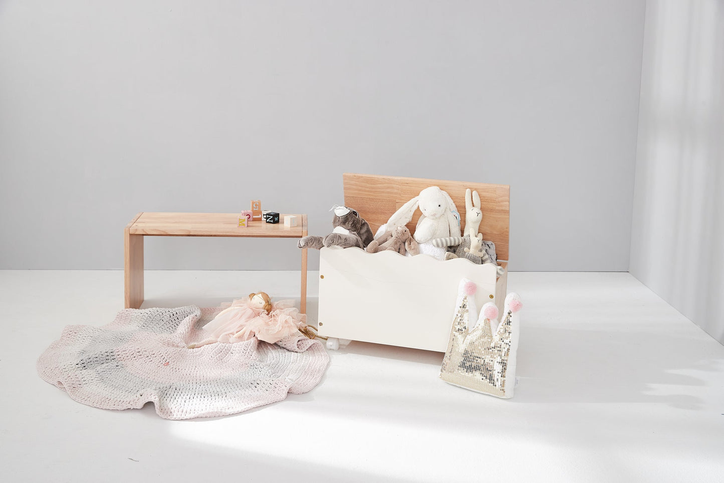 MesaSilla - Toy Storage with Bench