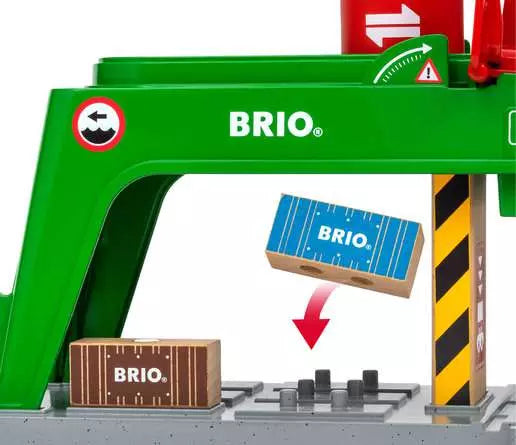 BRIO 33996 World Accessories Container Crane