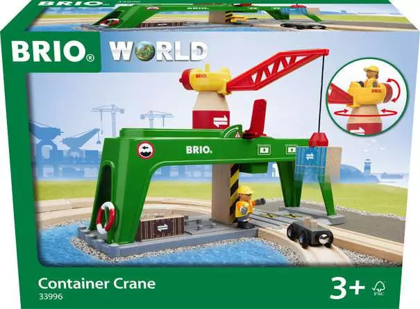 BRIO 33996 World Accessories Container Crane