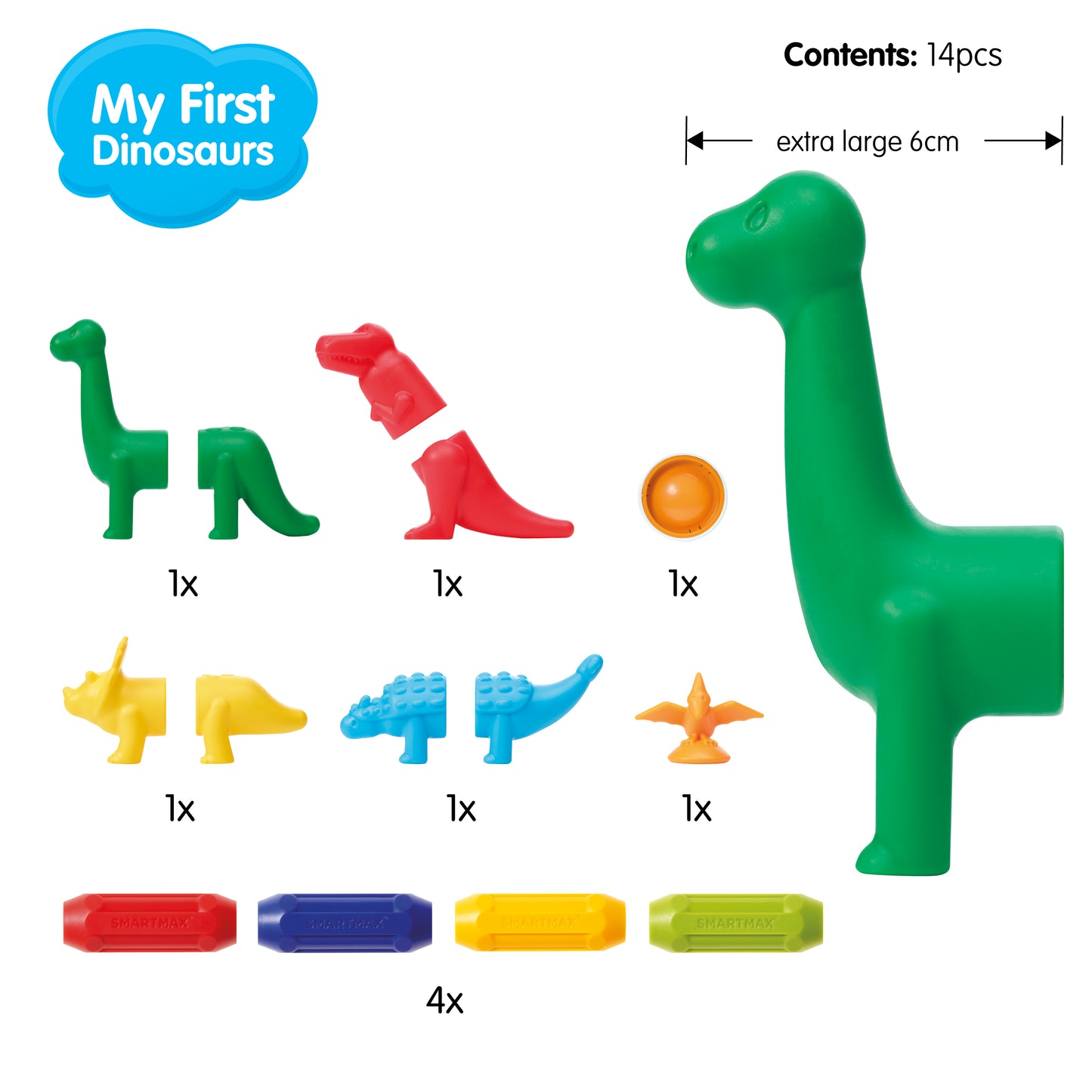 SMARTMAX - My First Dinosaurs