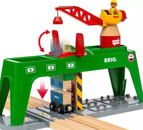 BRIO 33996 World Accessories Container Crane