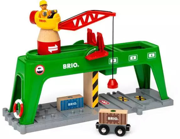 BRIO 33996 World Accessories Container Crane