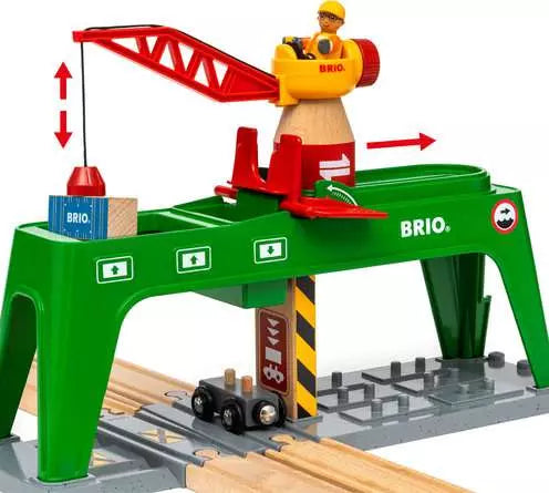 BRIO 33996 World Accessories Container Crane