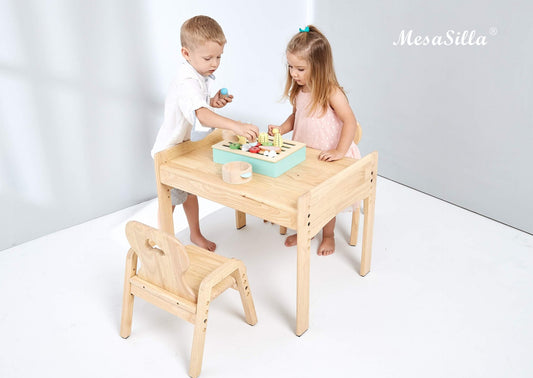 MesaSilla - Primary Adjustable Table and Chair Set