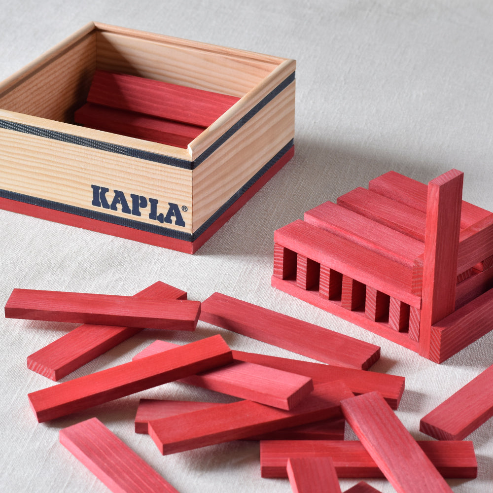 KAPLA 40 SQUARES Red