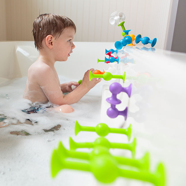 Squigz - Best Bath Toys for Ages 3 to 6 - Fat Brain Toys